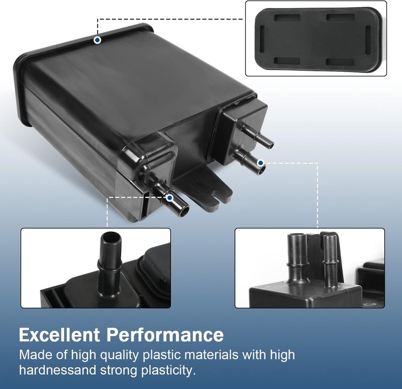 RALZAOTO Vapor Canister Compatible with Cadillac Escalade ESV EXT Chevy Suburban Avalanche 1500 GMC Yukon XL Hummer H2 2004-2016 5.3L 6.0L 6.2L Evap Charcoal Canister Replaces# 22963841 911-199 12573649 - Image 4